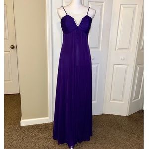 Purple Formal Evening Gown